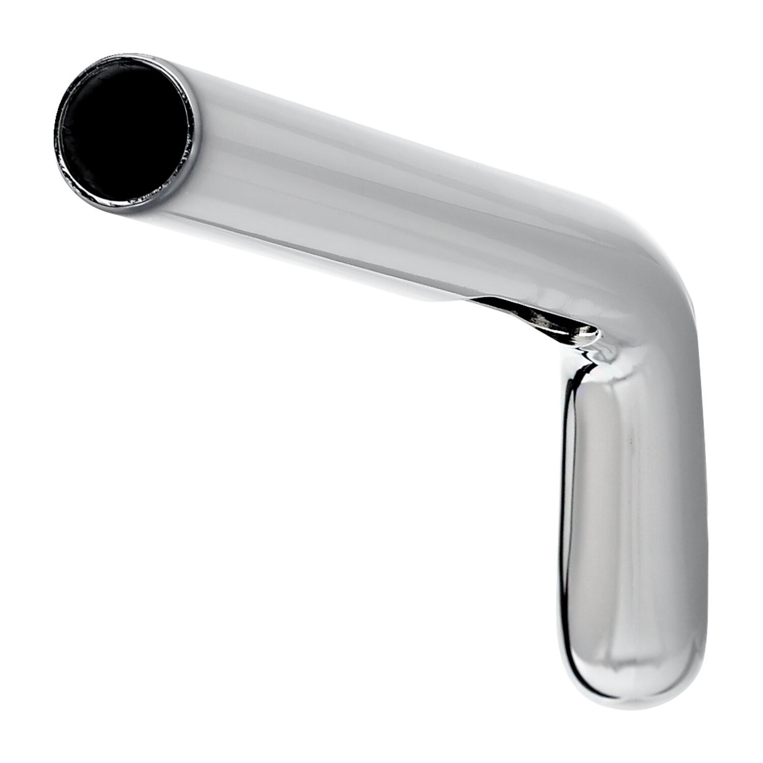 Biltwell 1" handlebar Tracker Mid 1-1/8" O/S, Silver, Chrome