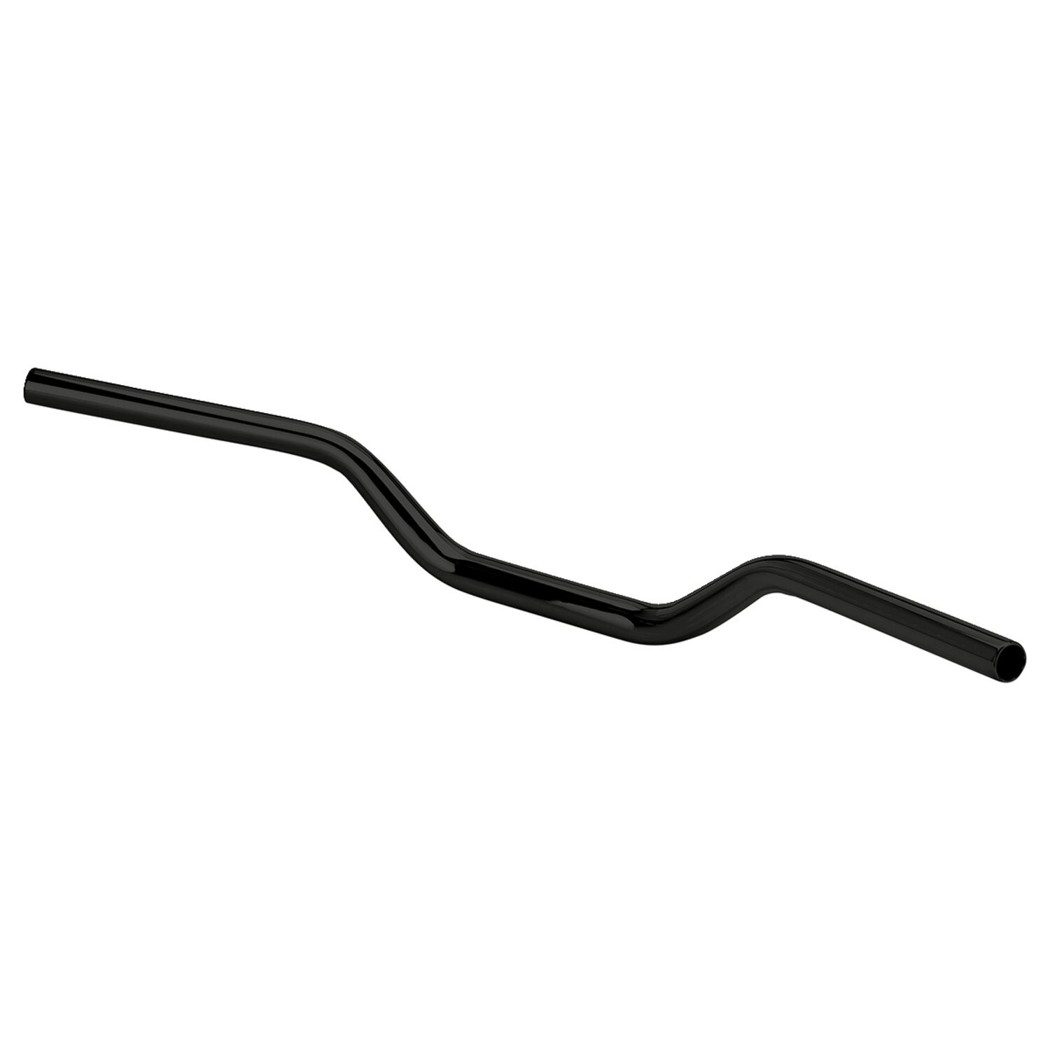 Biltwell 1" handlebar Tracker Mid 1-1/8" O/S, Black