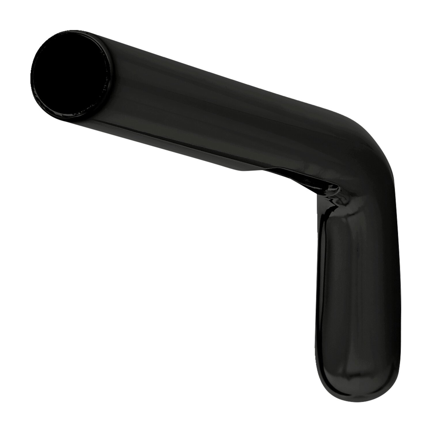 Biltwell 1" handlebar Tracker Mid 1-1/8" O/S, Black