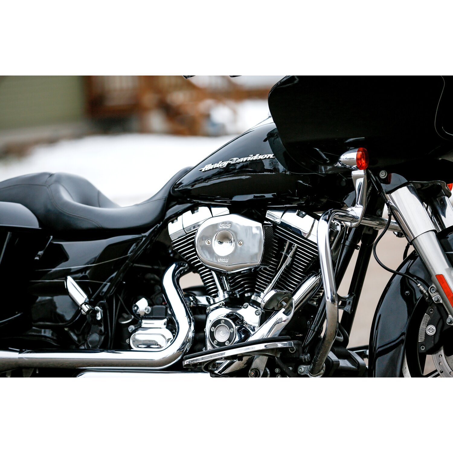S&S, Stealth Tribute air cleaner kit, Chrome