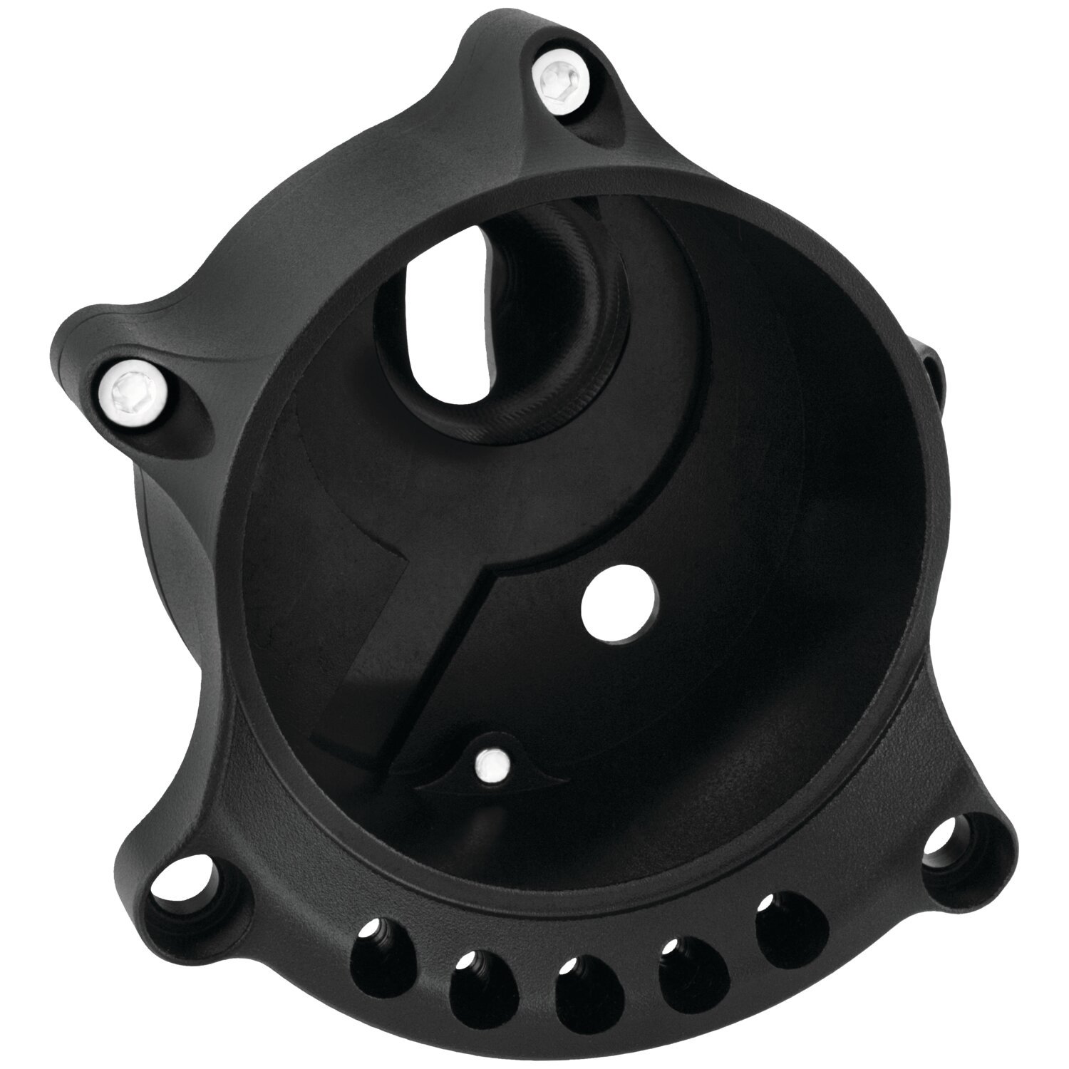 RSD, XL Sportster gauge & headlamp relocator. Black Ops, Gloss