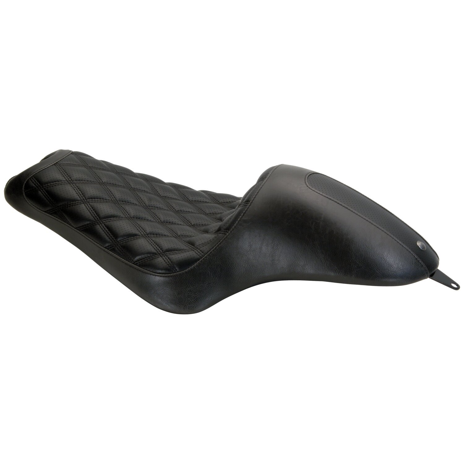Roland Sands Design, Cafe Sportster seat. Boss, Black, Plain