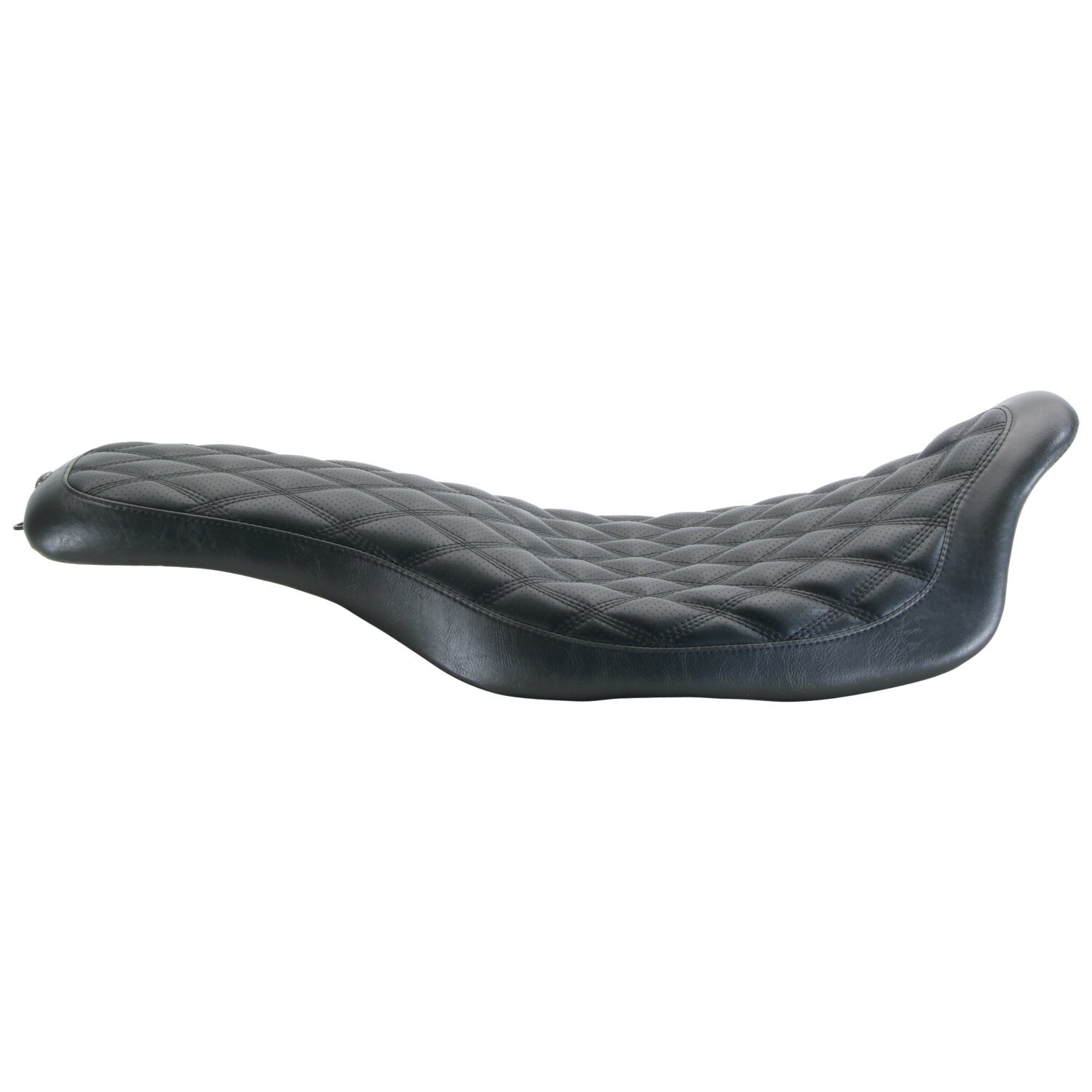 Roland Sands Design, 2-up Flatout seat. Boss, Black, Diamond