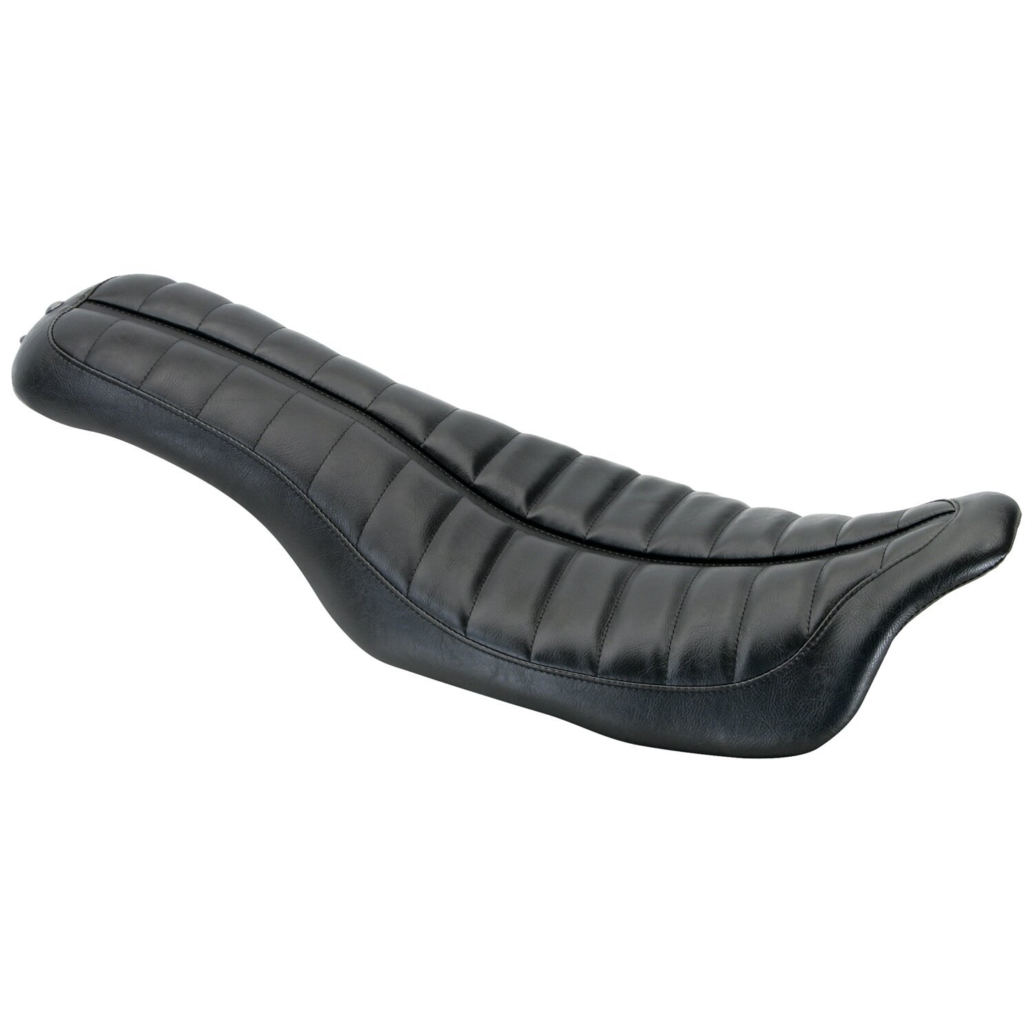 Roland Sands Design, 2-up Flatout seat. Enzo, Black, Plain