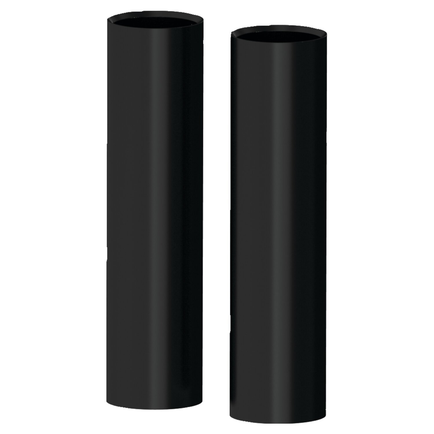 RSD, upper fork cover 39mm. Smoothie, Black, Gloss