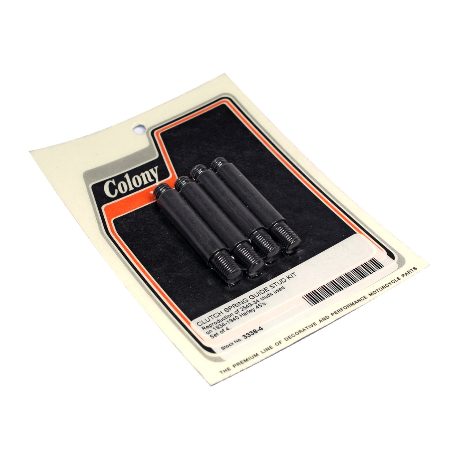 Colony, clutch spring guide stud set
