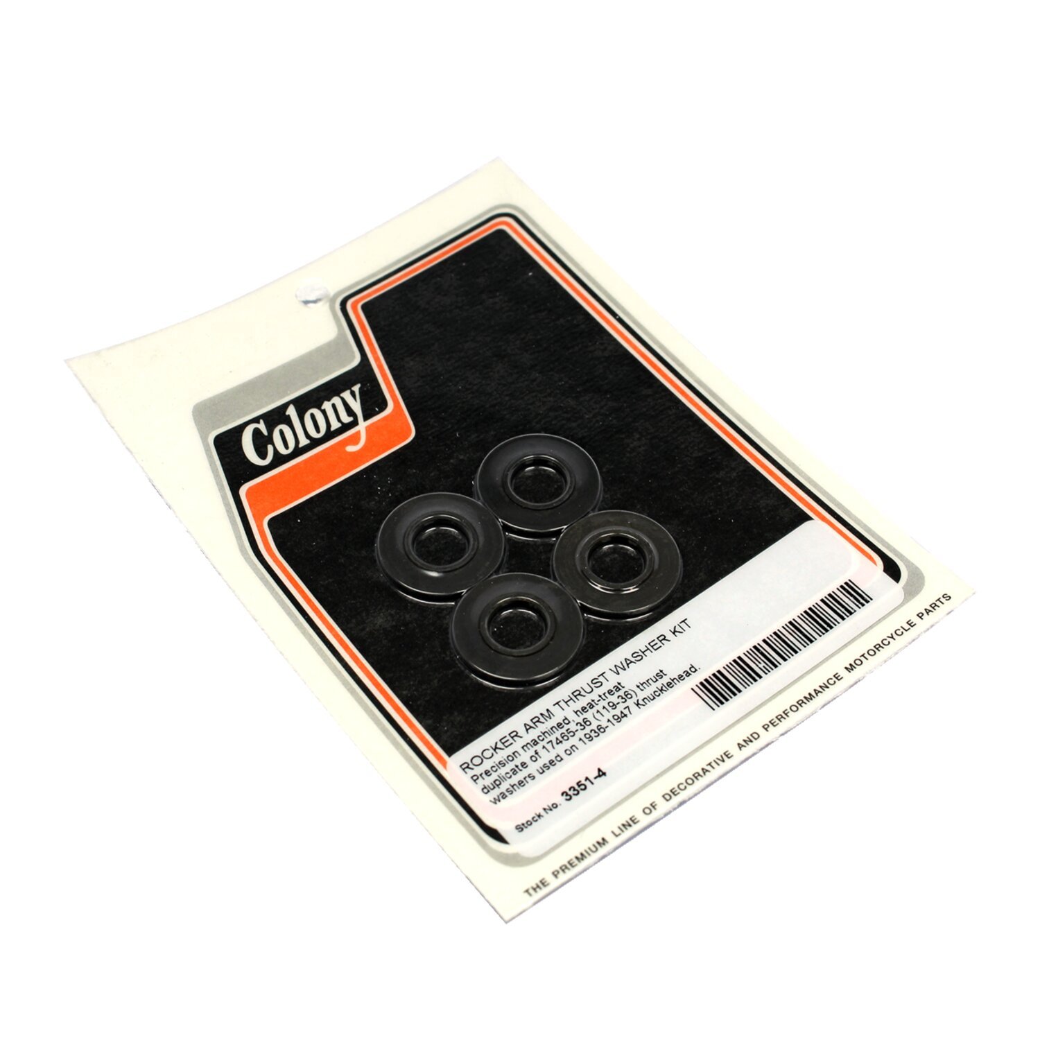 Colony, Knucklehead rocker arm thrust washer set (4