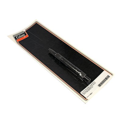 OEM reproduction hardened steel. 
Clutch release shaft, also called release lever stud, for the clutch finger. 
OEM replacement reference 37074-38A. 
Note: Will not fit extra thick reinforced custom kick covers, like 555708. 