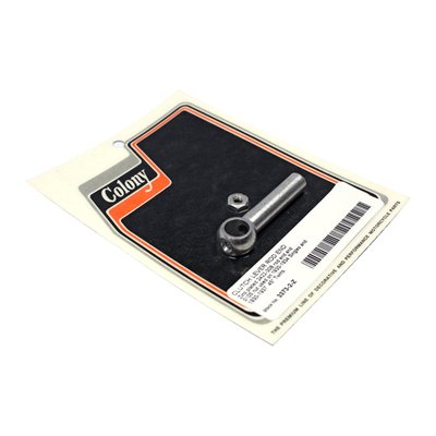 Zinc plated. Reproduction of OEM 2422-30B clutch rod end and 0105 jam nut.