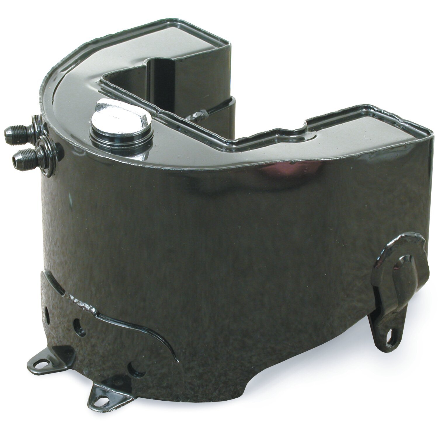 Oil tank, horseshoe top fill, Black