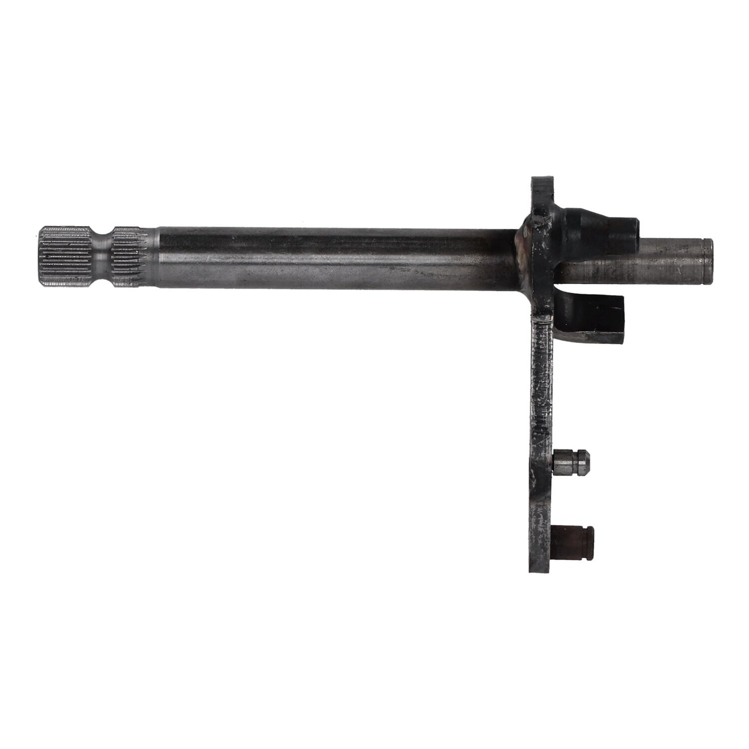 Inner shifter lever shaft, zinc plated, Raw