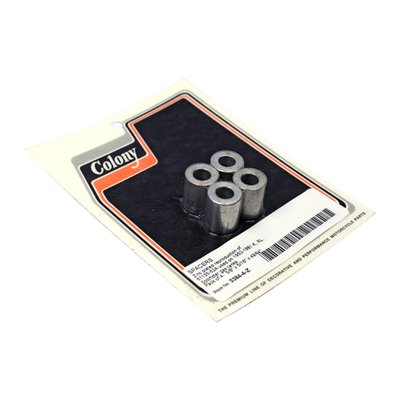 Zinc plated. Reproduction of OEM 61135-52A fuel tank spacers.