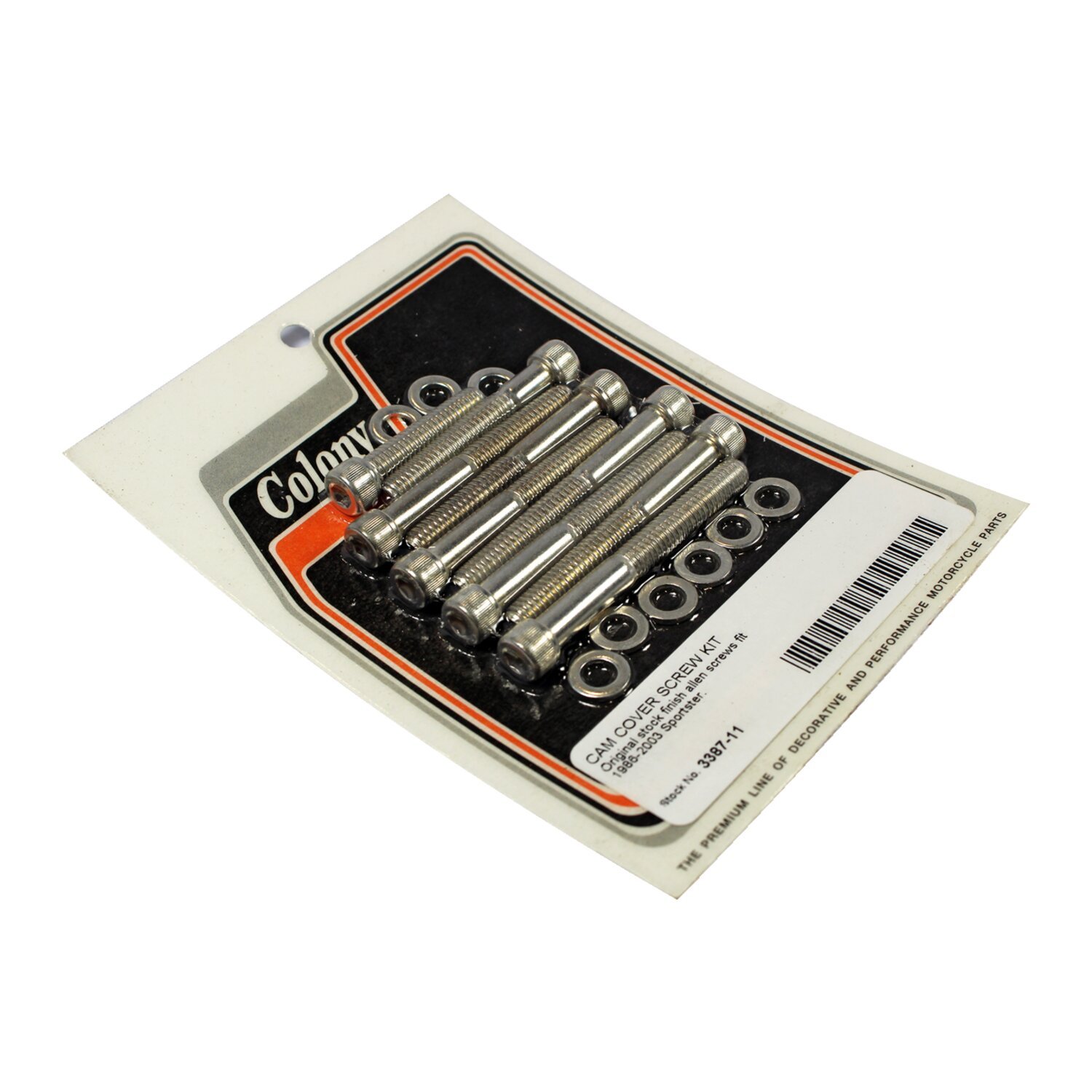 Colony, cam cover allen screw kit, Satin