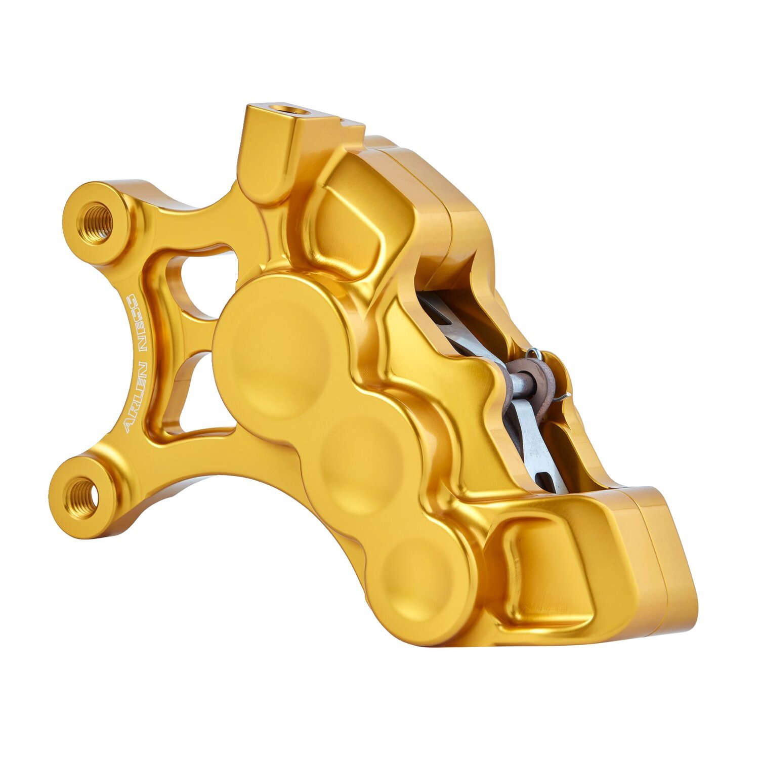 Arlen Ness, 6P differential bore brake caliper F/L, Gold