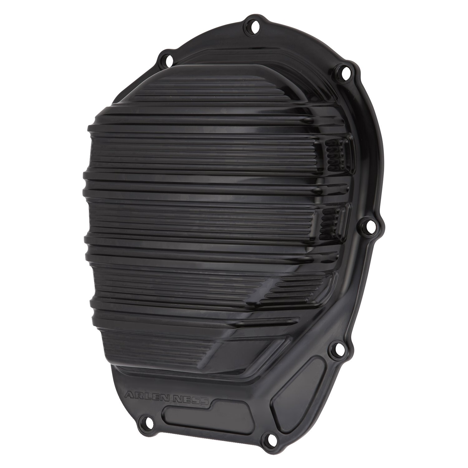 Arlen Ness, M8 10-gauge cam cover. All, Black, Matte