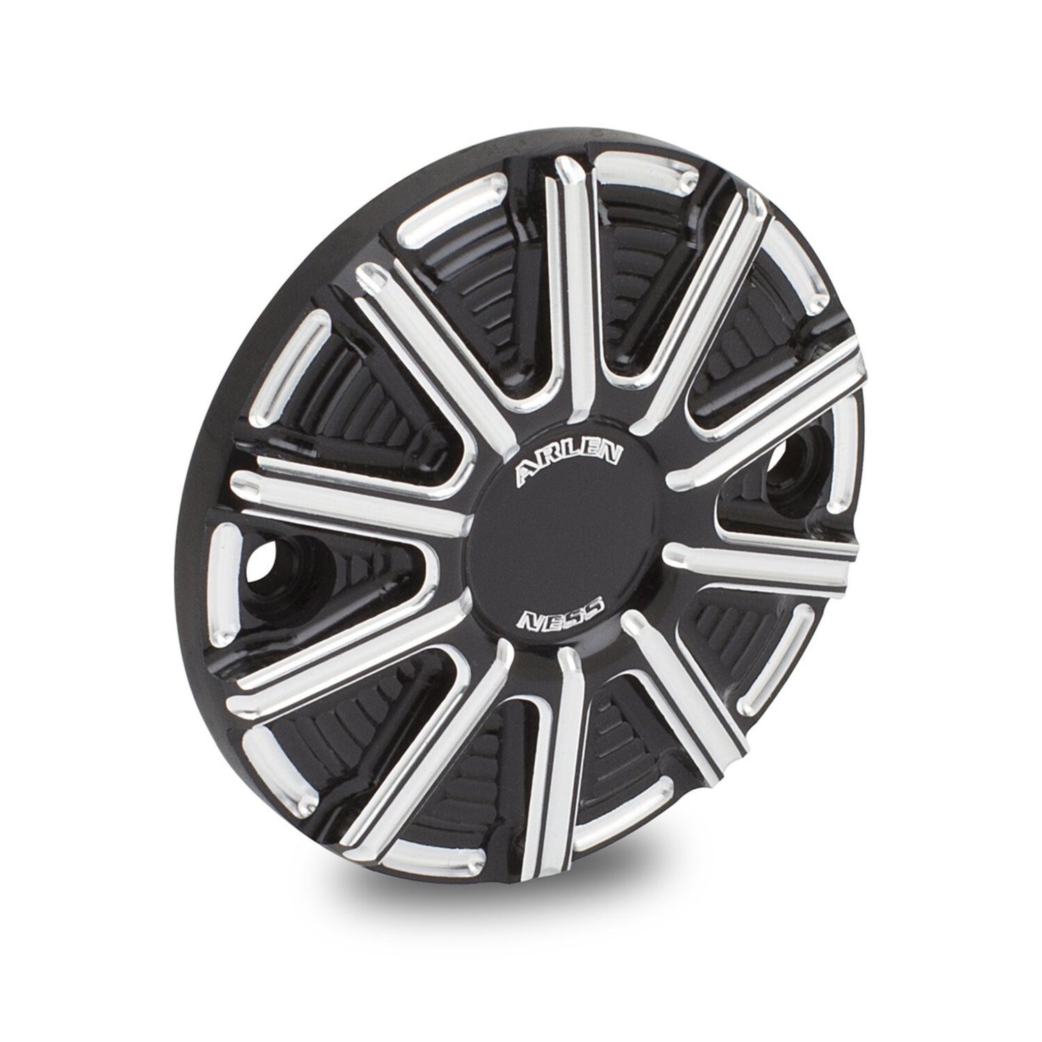 Arlen Ness, 10-gauge point cover. Black contrast, Contrast Cut