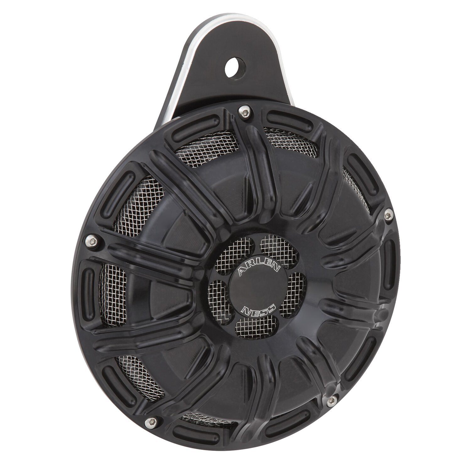 Arlen Ness, billet horn kit, 10-Gauge. All, Black, Polished