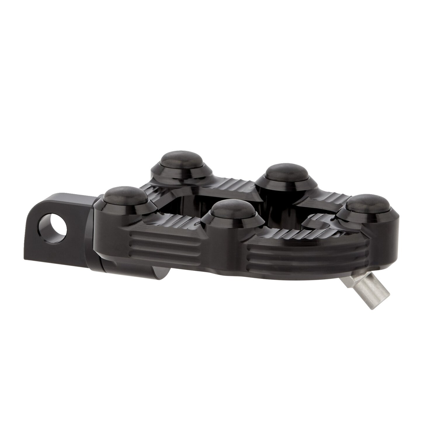 Arlen Ness, MX foot pegs, Black, Matte