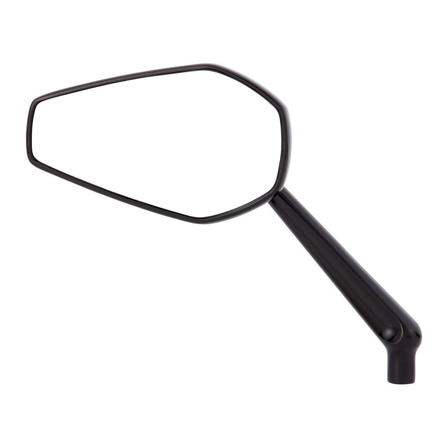 Arlen Ness, Mini stocker billet mirror left, Black, Matte