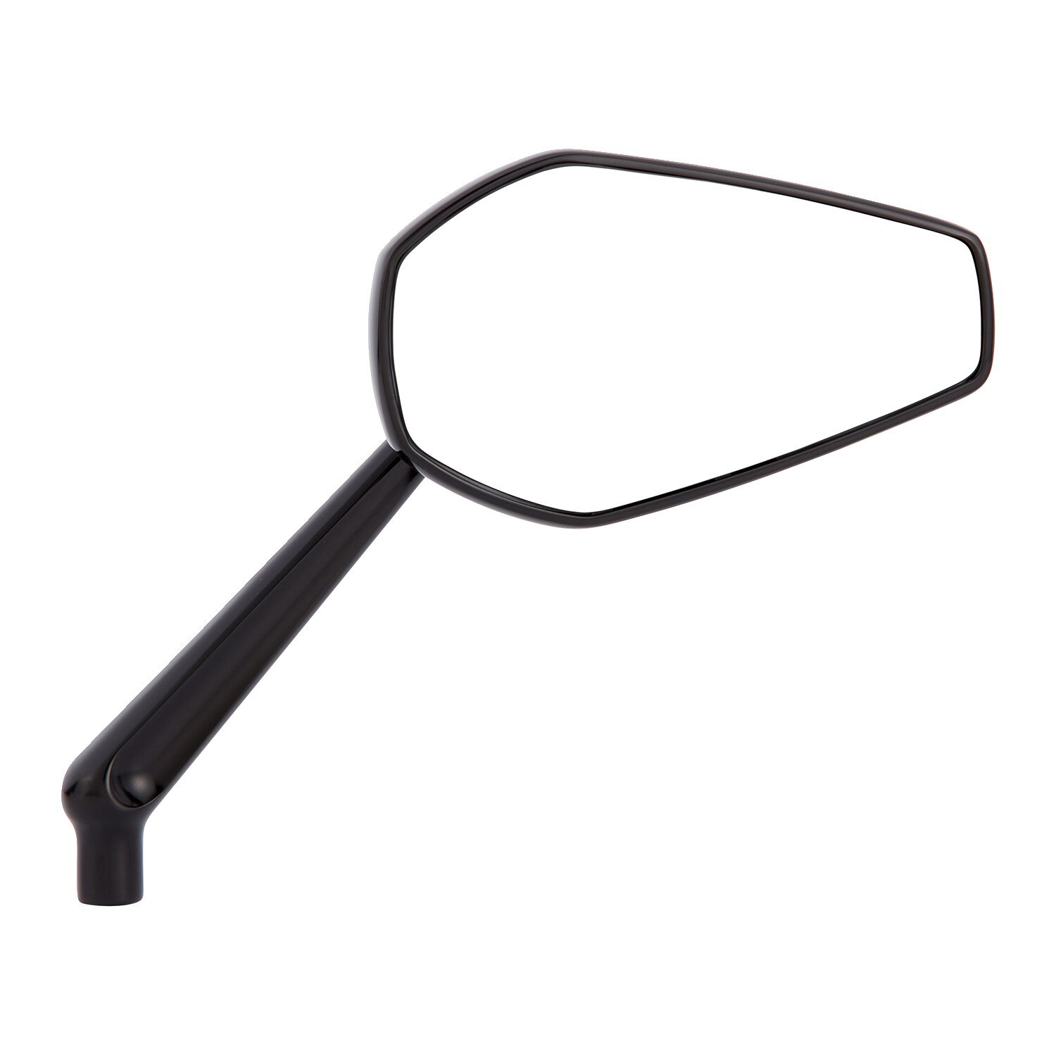 Arlen Ness, Mini stocker billet mirror right, Black, Polished