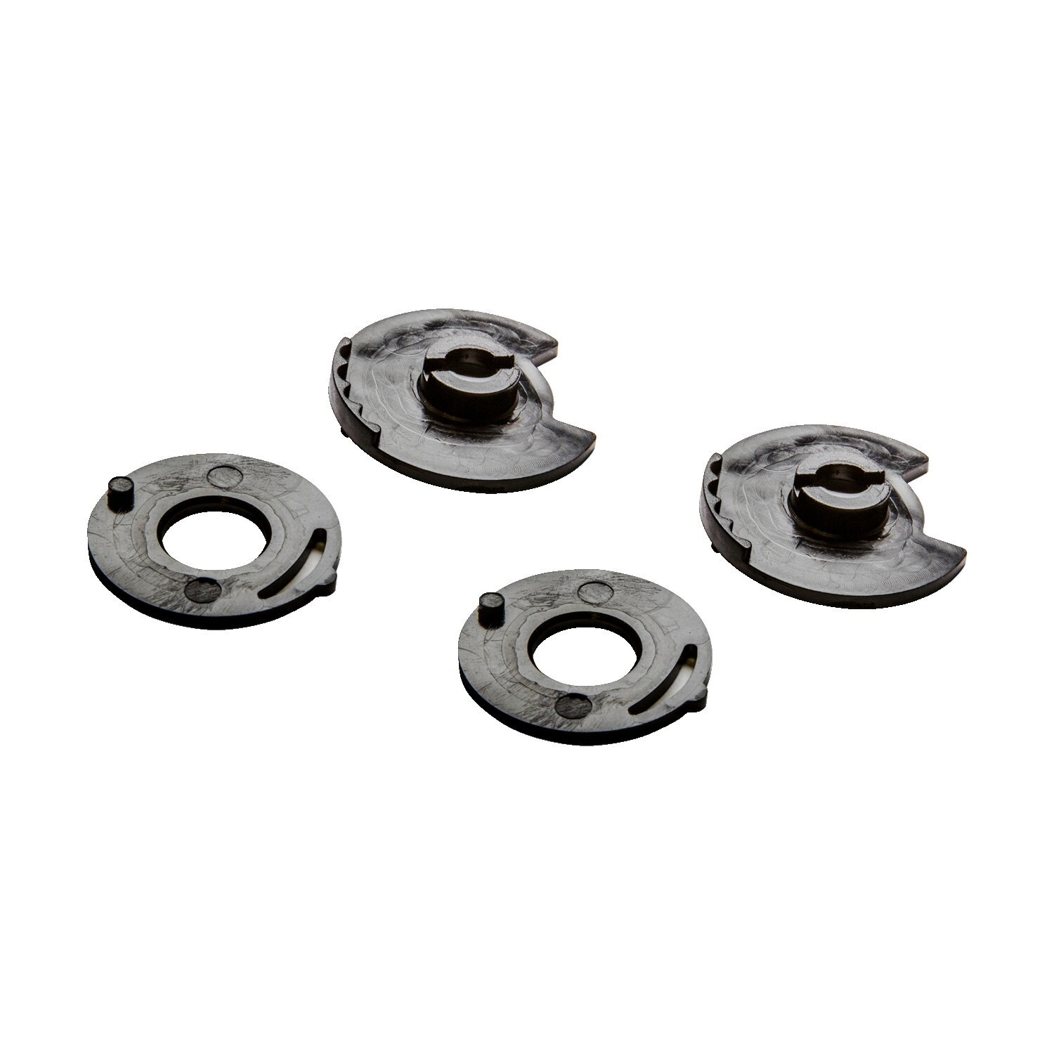 Biltwell Gen1 baseplate kit - black (pair)