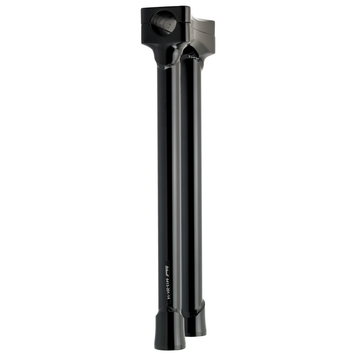 Biltwell Murdock O/S straight risers 14, Black