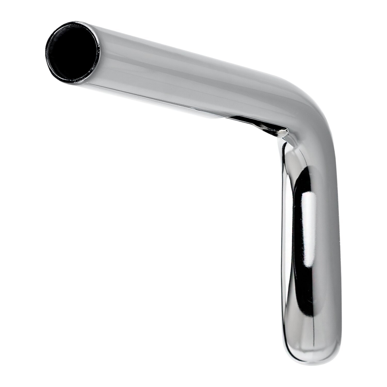Biltwell, Tracker High 1-1/8" O/S handlebar, Silver, Chrome