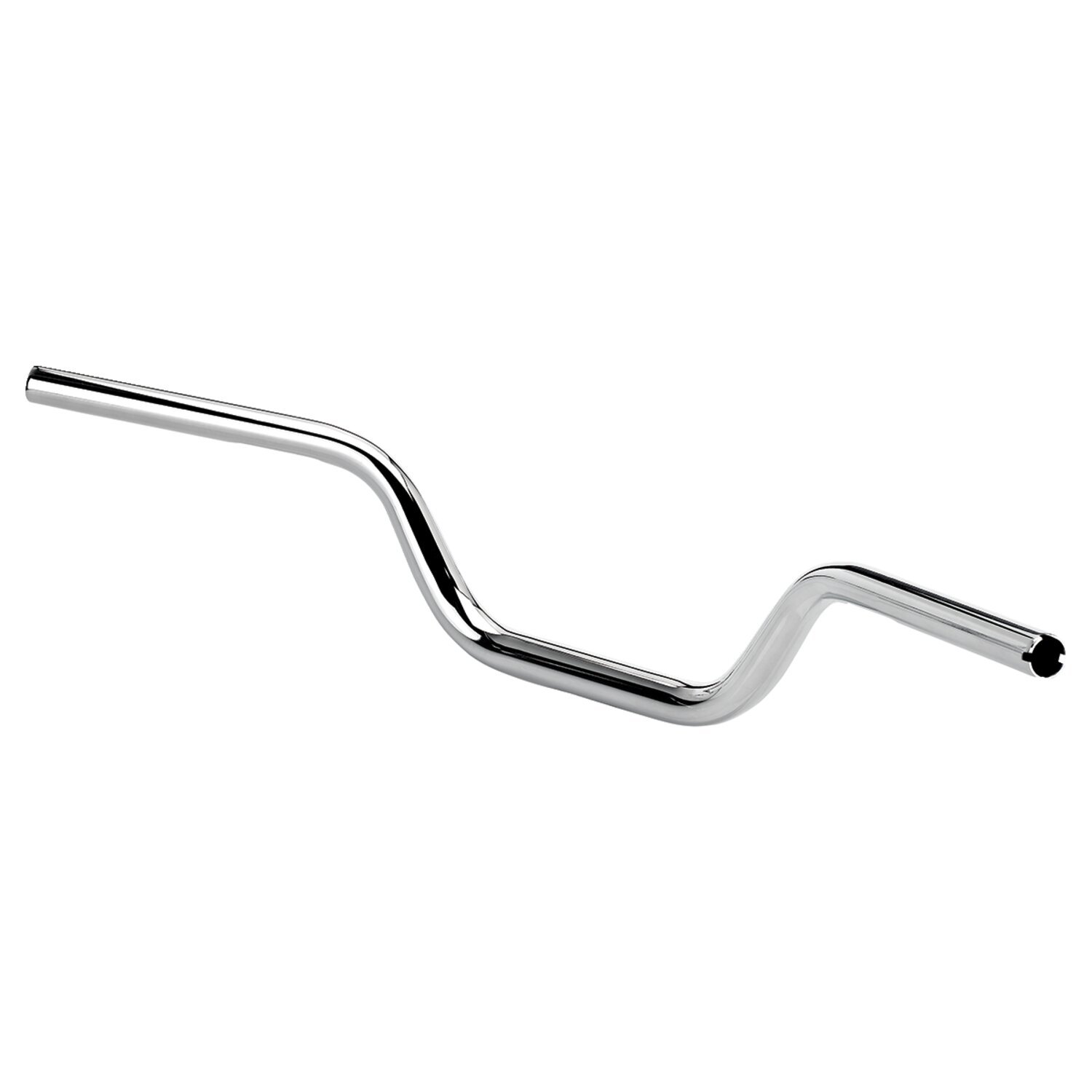 Biltwell Tracker High O/S handlebar chrome TBW, Silver