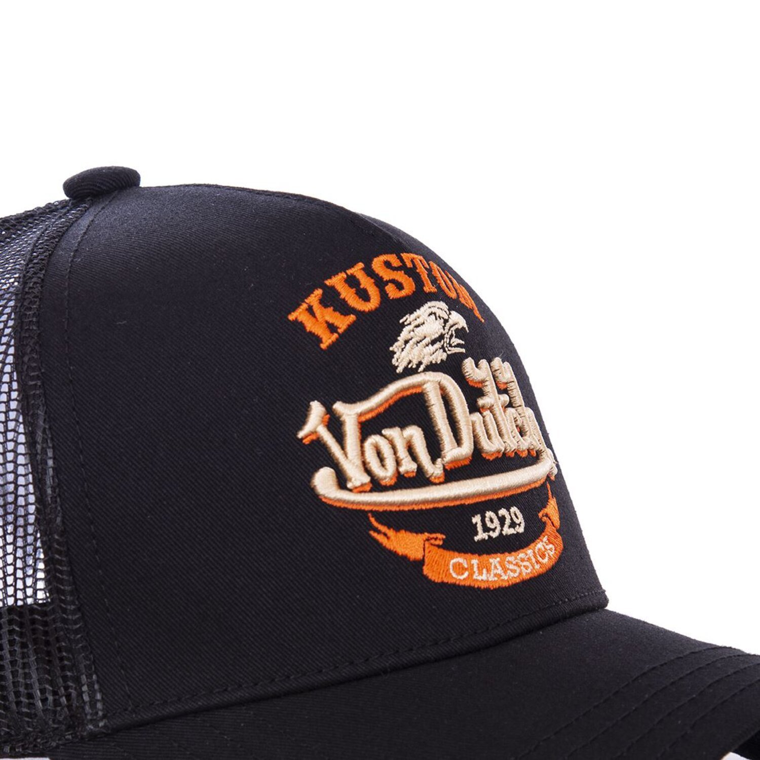 Von Dutch Trucker cap, eagle Black, Black