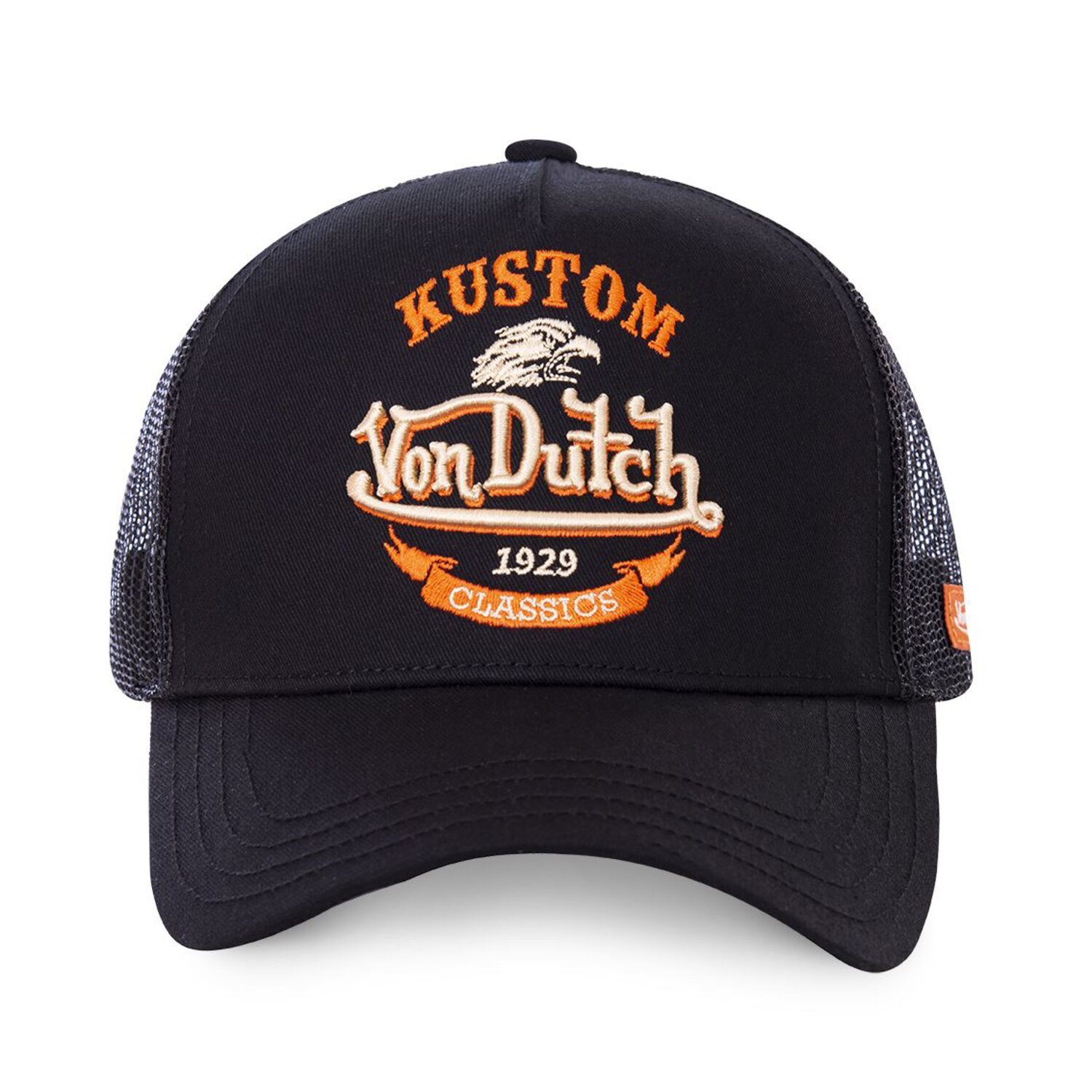 Von Dutch Trucker cap, eagle Black, Black