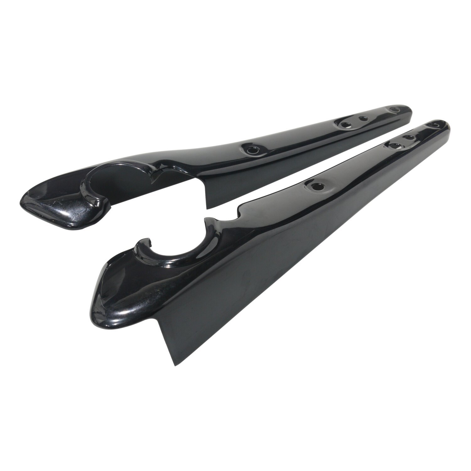04-22 XL fender strut covers, Black, Gloss