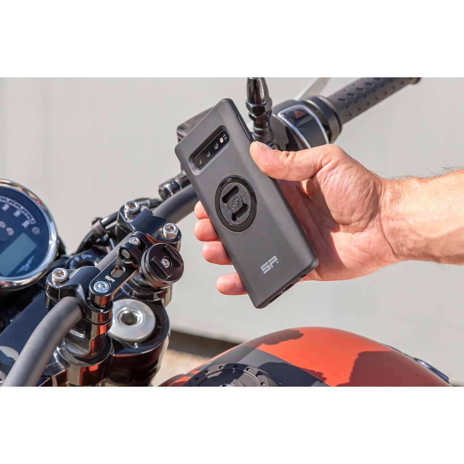 SP Connect™, bar clamp mount pro, Black
