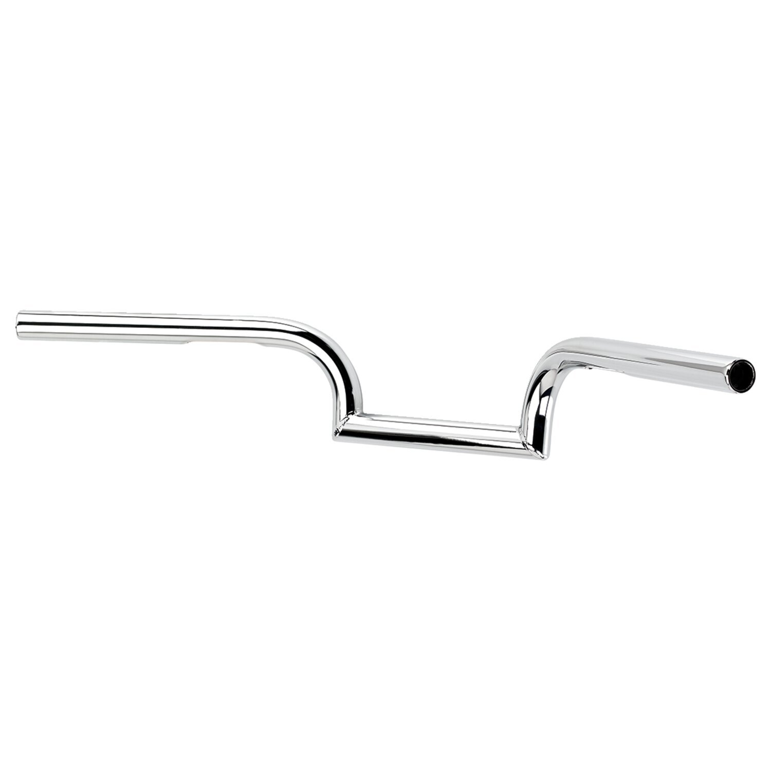 Biltwell Mustache handlebar, Silver, Chrome