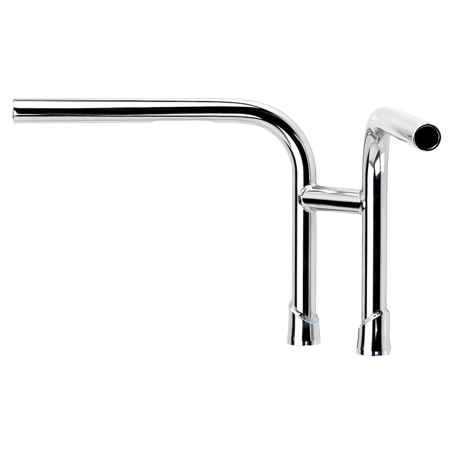 Biltwell Re-bar handlebar, Silver, Chrome