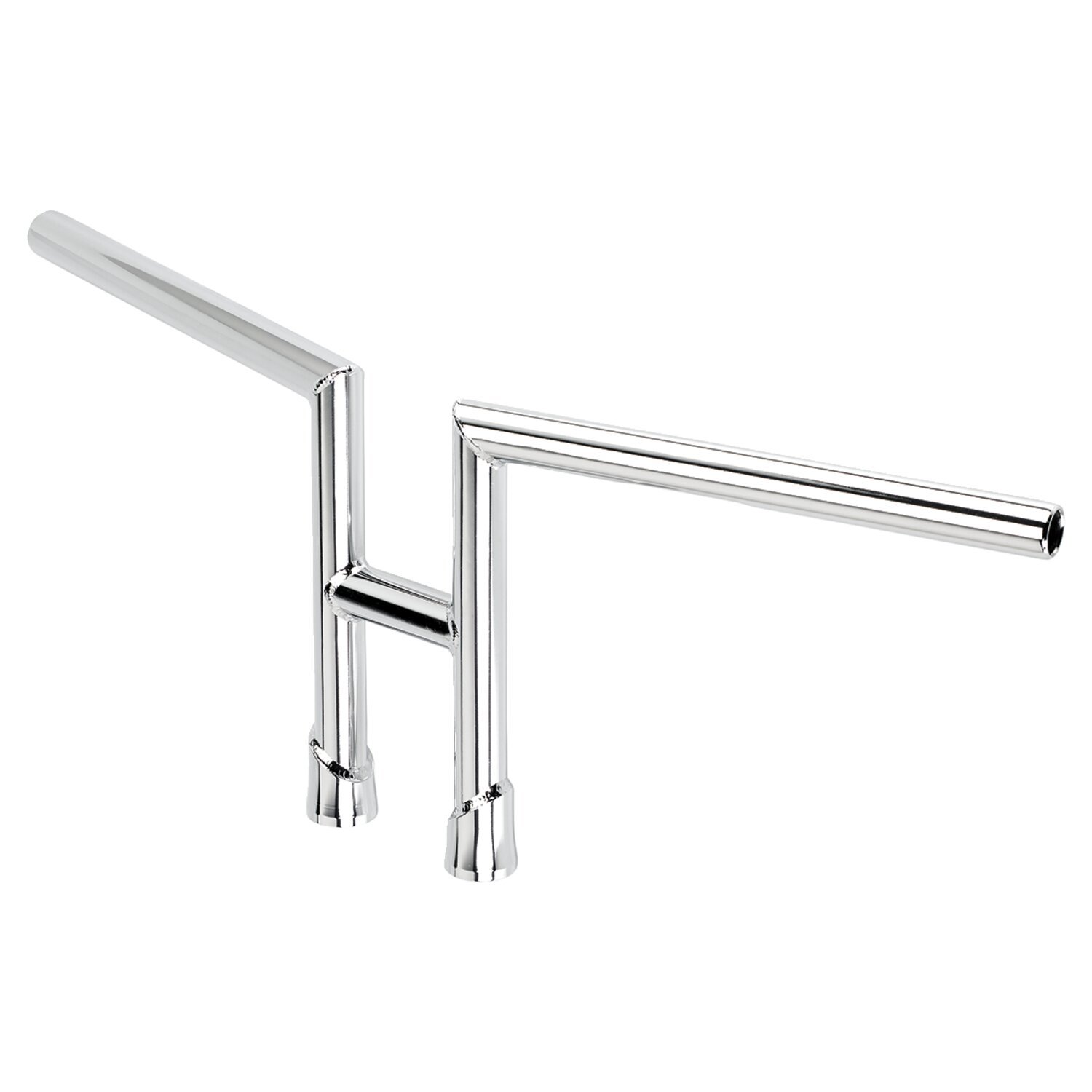 Biltwell H2-bar handlebar, Silver, Chrome