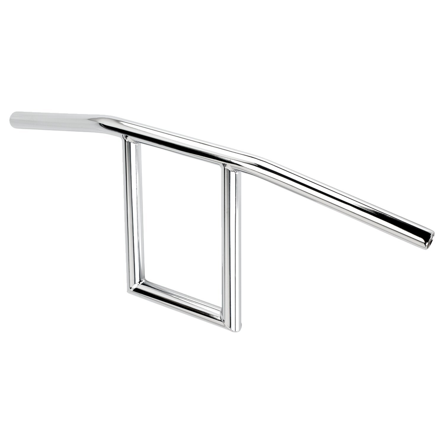 Biltwell 1" Window handlebar, Silver, Chrome