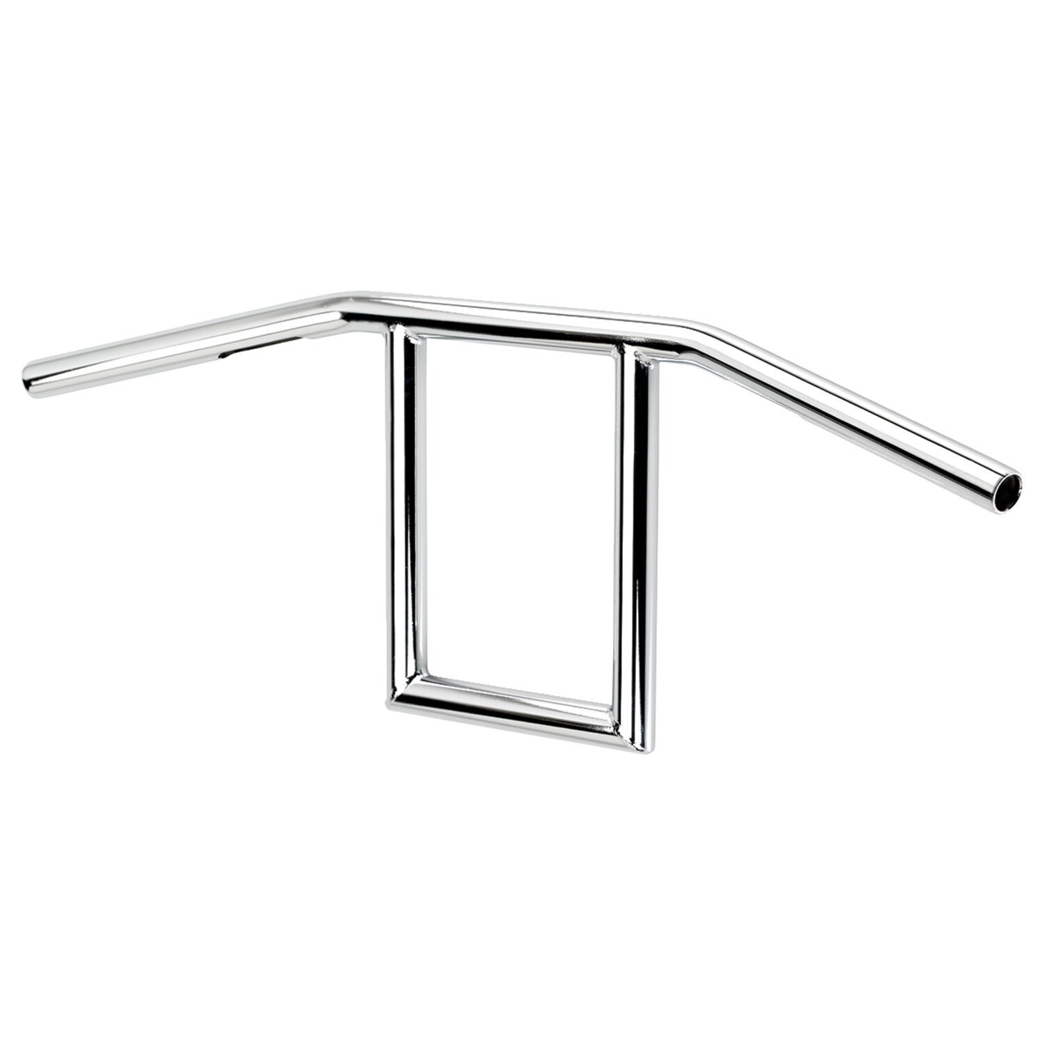 Biltwell 1" Window handlebar, Silver, Chrome
