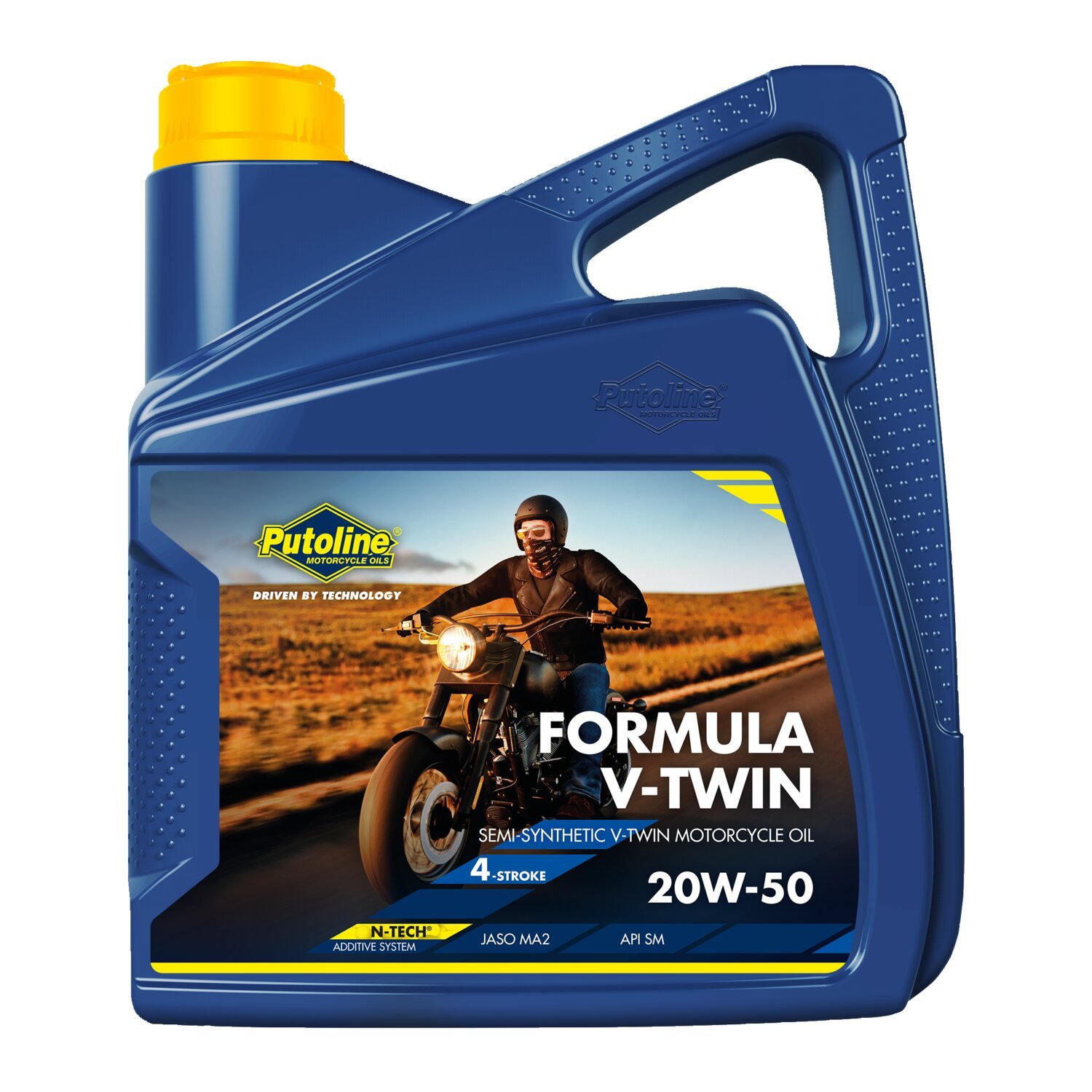 Putoline, Formula V-Twin 20W-50 motor oil. 4 liter