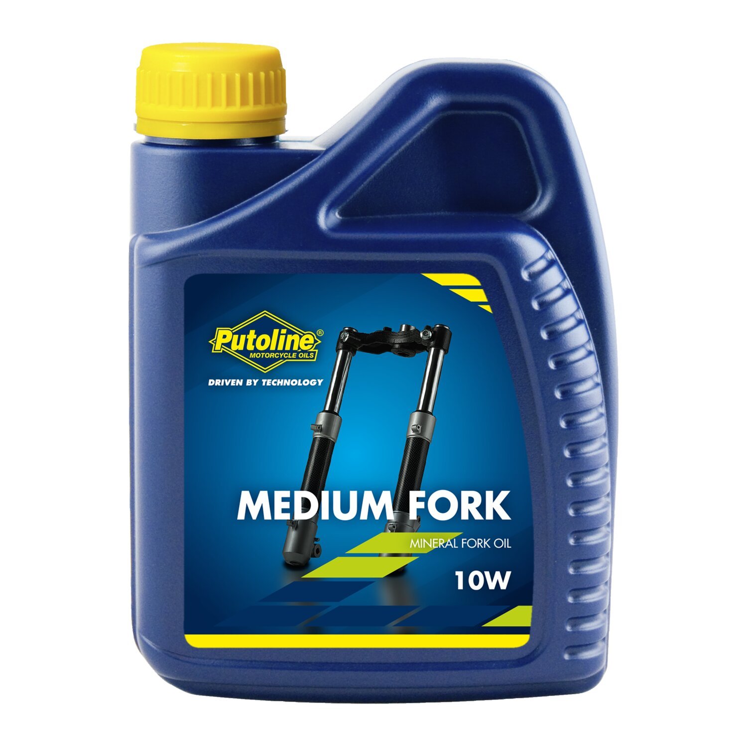 Putoline, medium fork oil SAE10W. 500cc