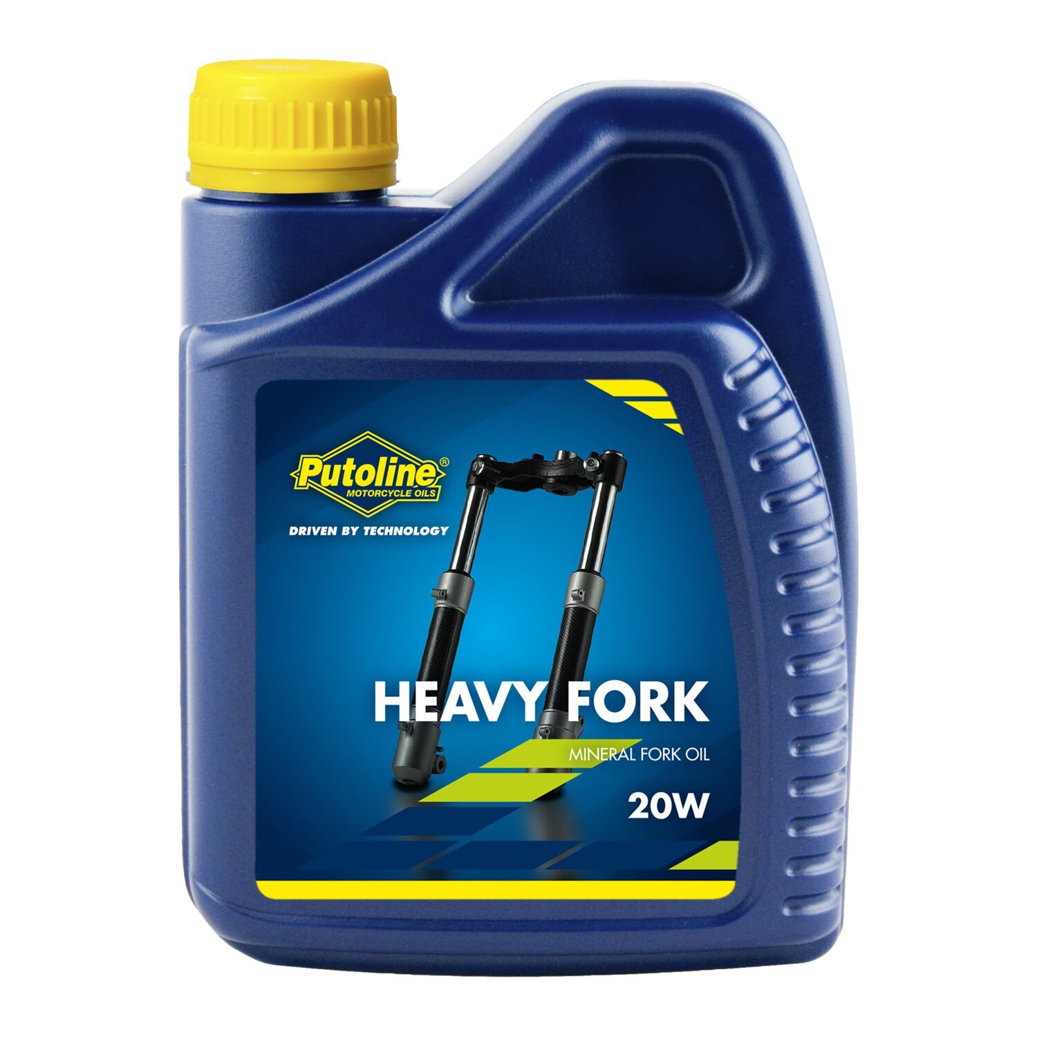 Putoline, heavy fork oil SAE20W. 500cc