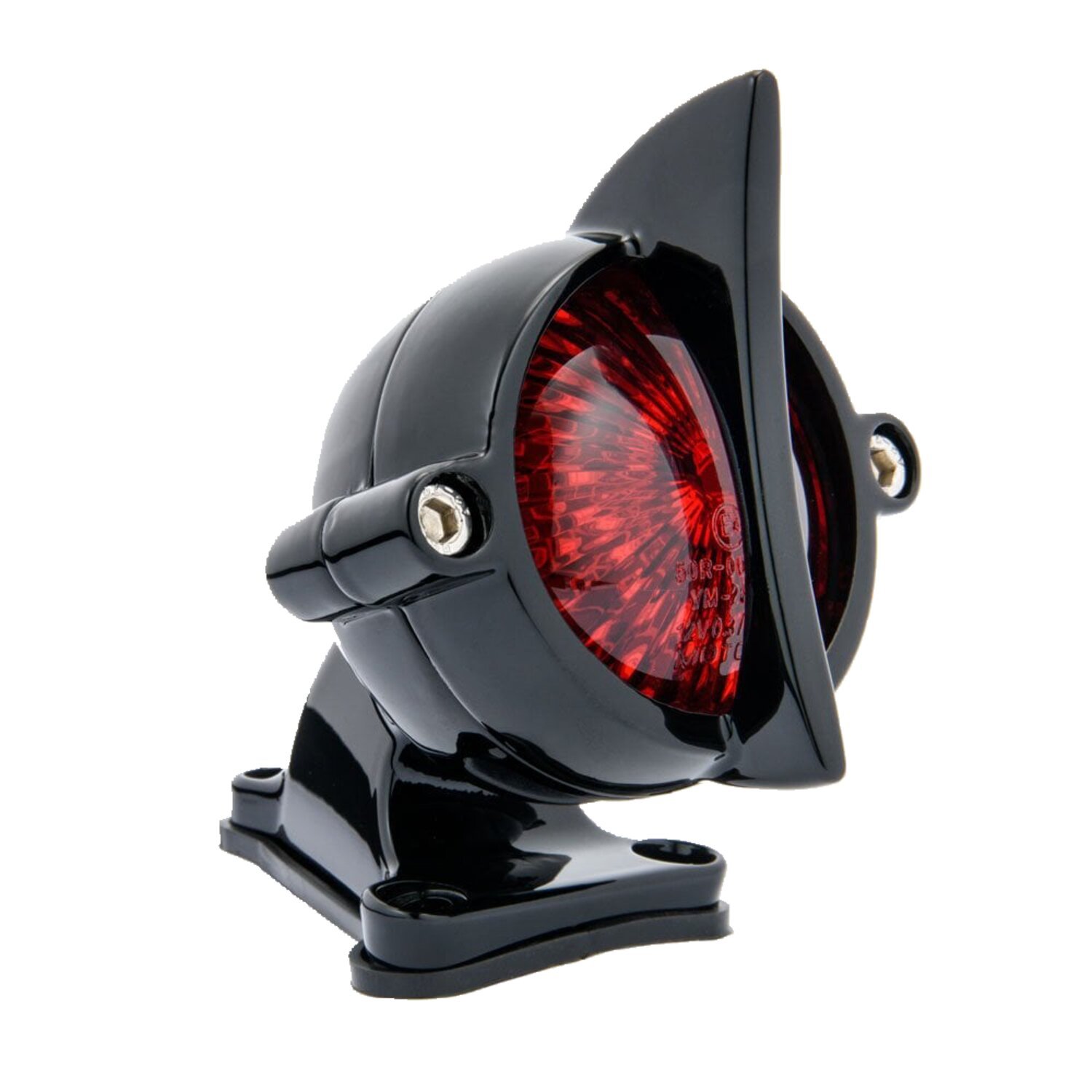 Motone, Cuda taillight & fender mount kit. Black. ECE