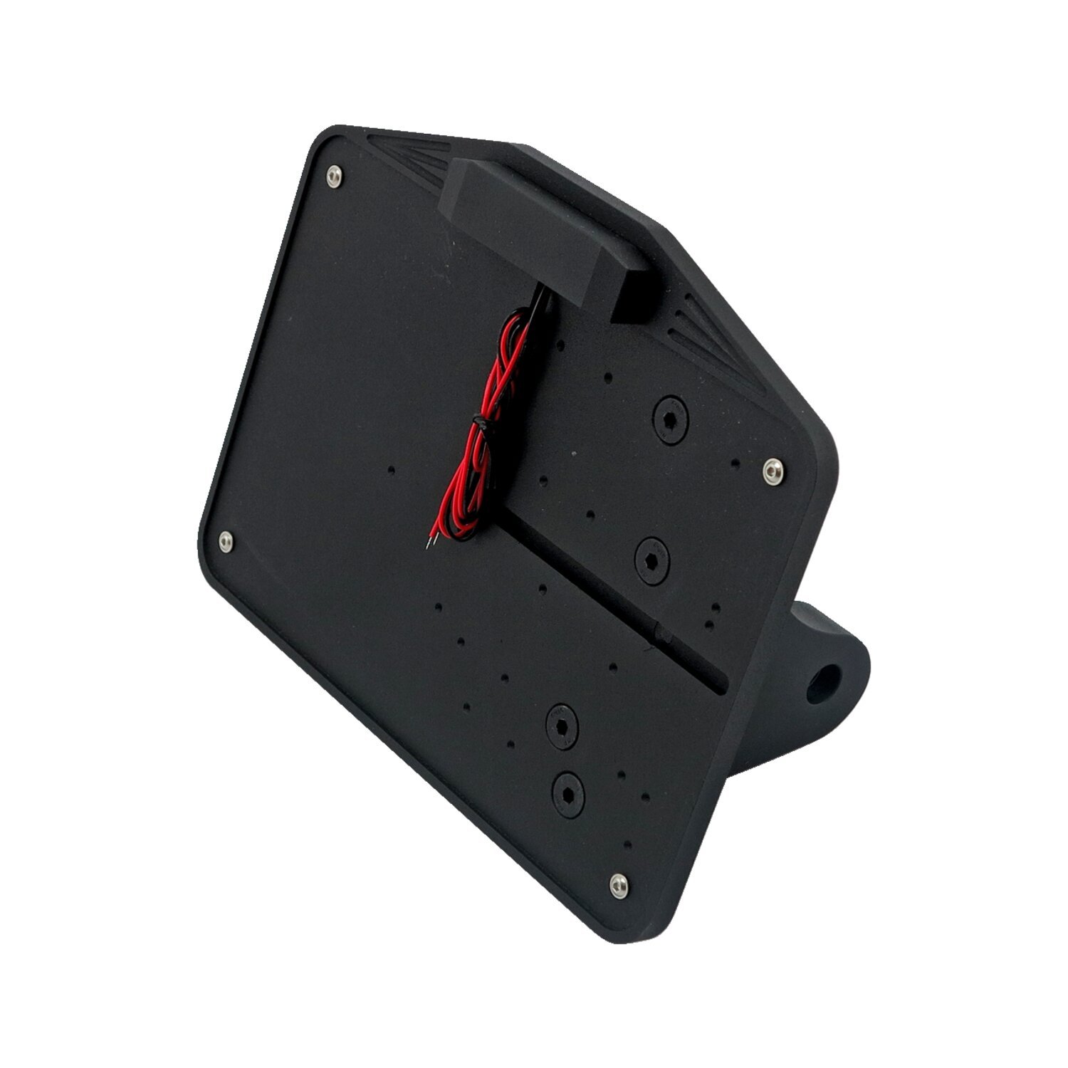 CPV, Dyna shock mount license plate bracket kit EU, Black