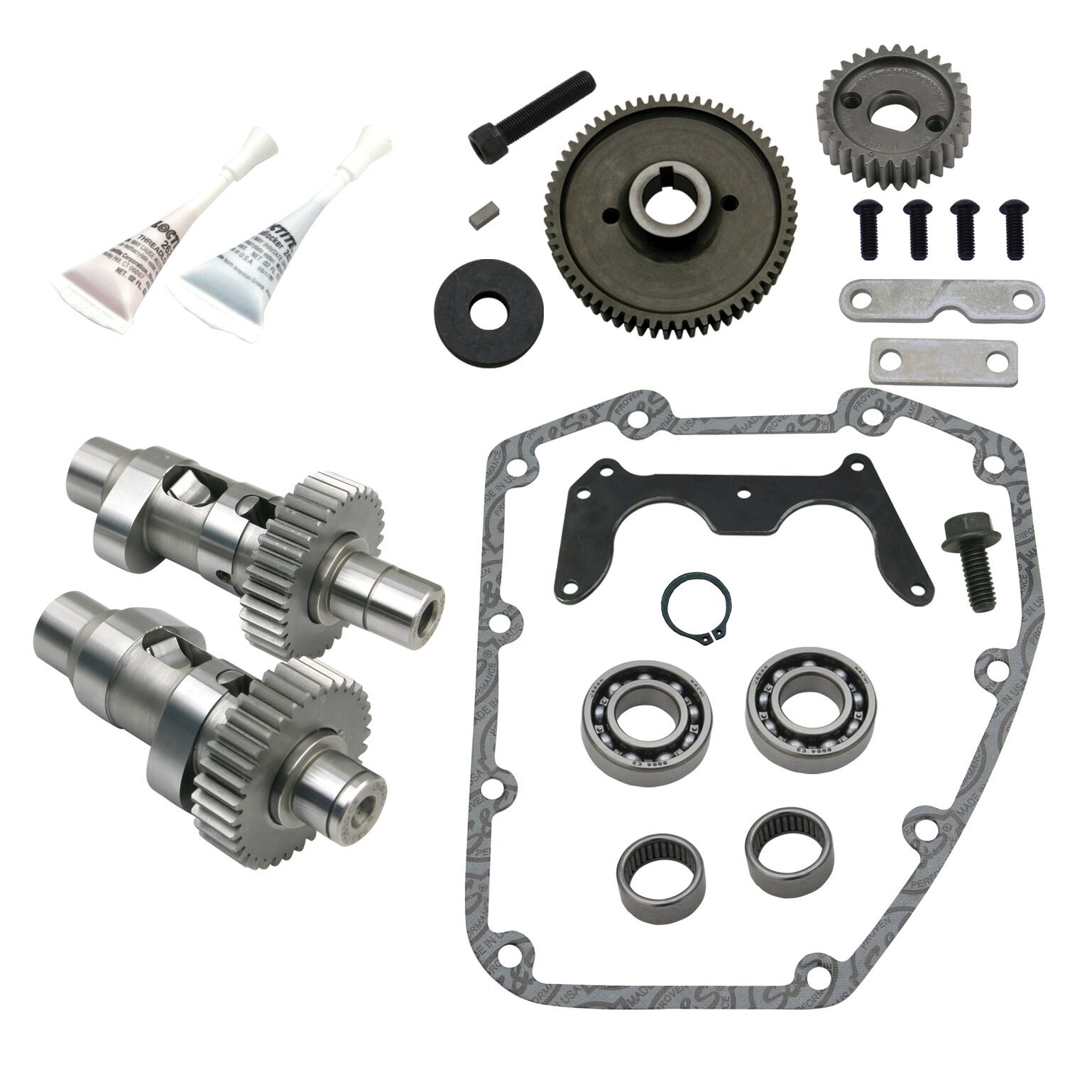 S&S, Easy Start gear drive 635HO camshaft kit (IOG