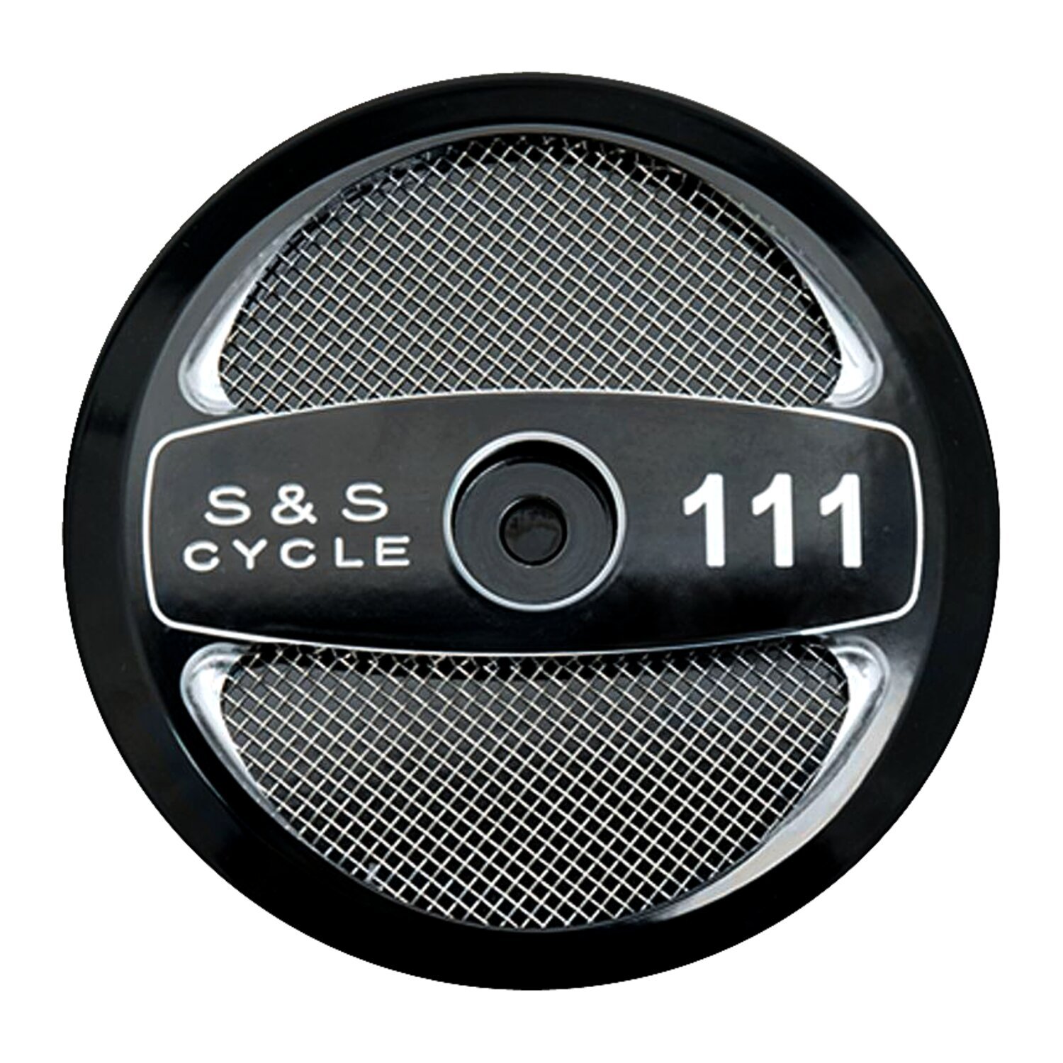 S&S, stealth aircleaner cover, 111 inch, Black