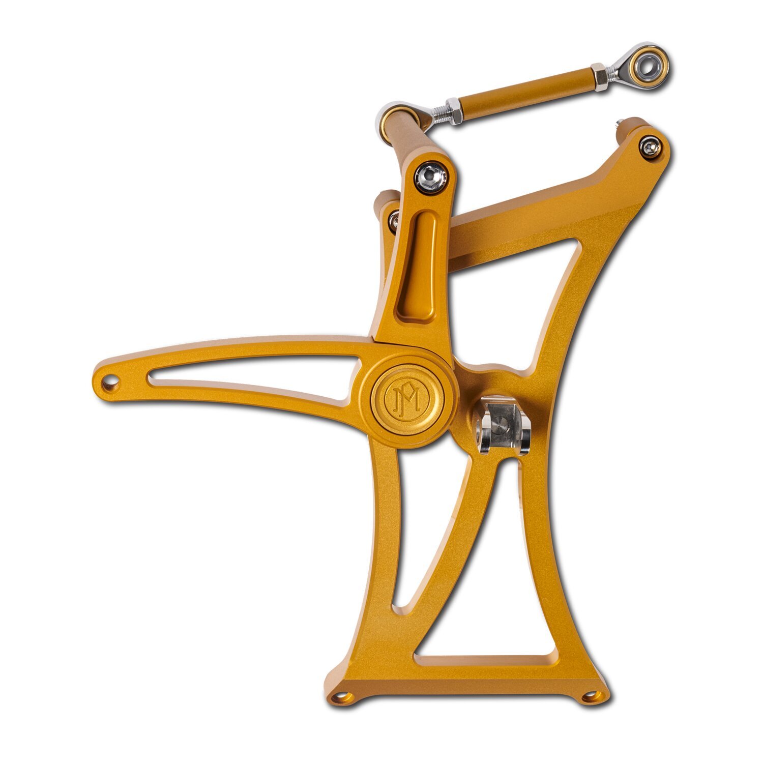 Performance Machine, Touring mid controls. Gold Ops, Gloss