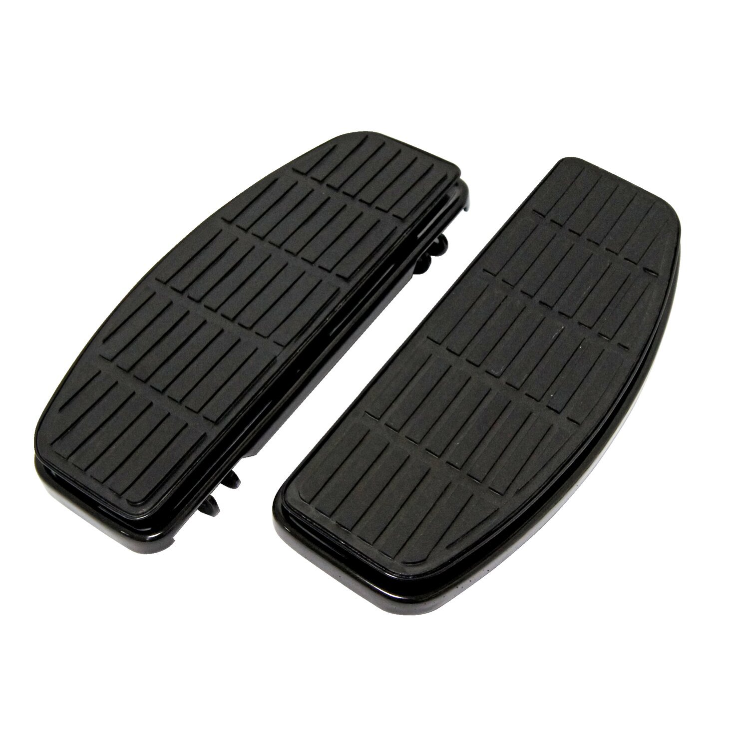 Traditional shaped floorboards, Black