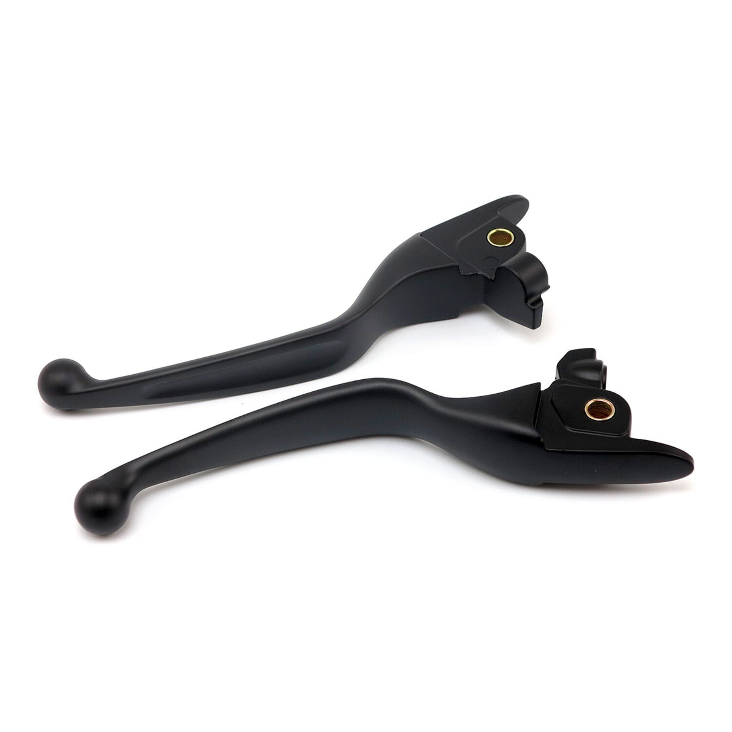 Handlebar lever kit, wide, blade Black, Black