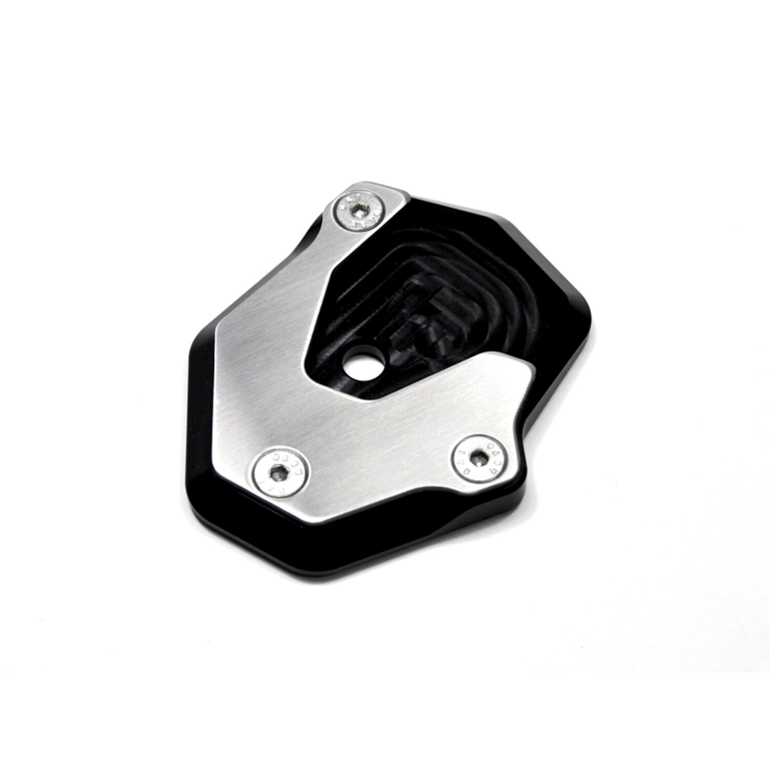 Zieger sidestand foot, Black, Matte