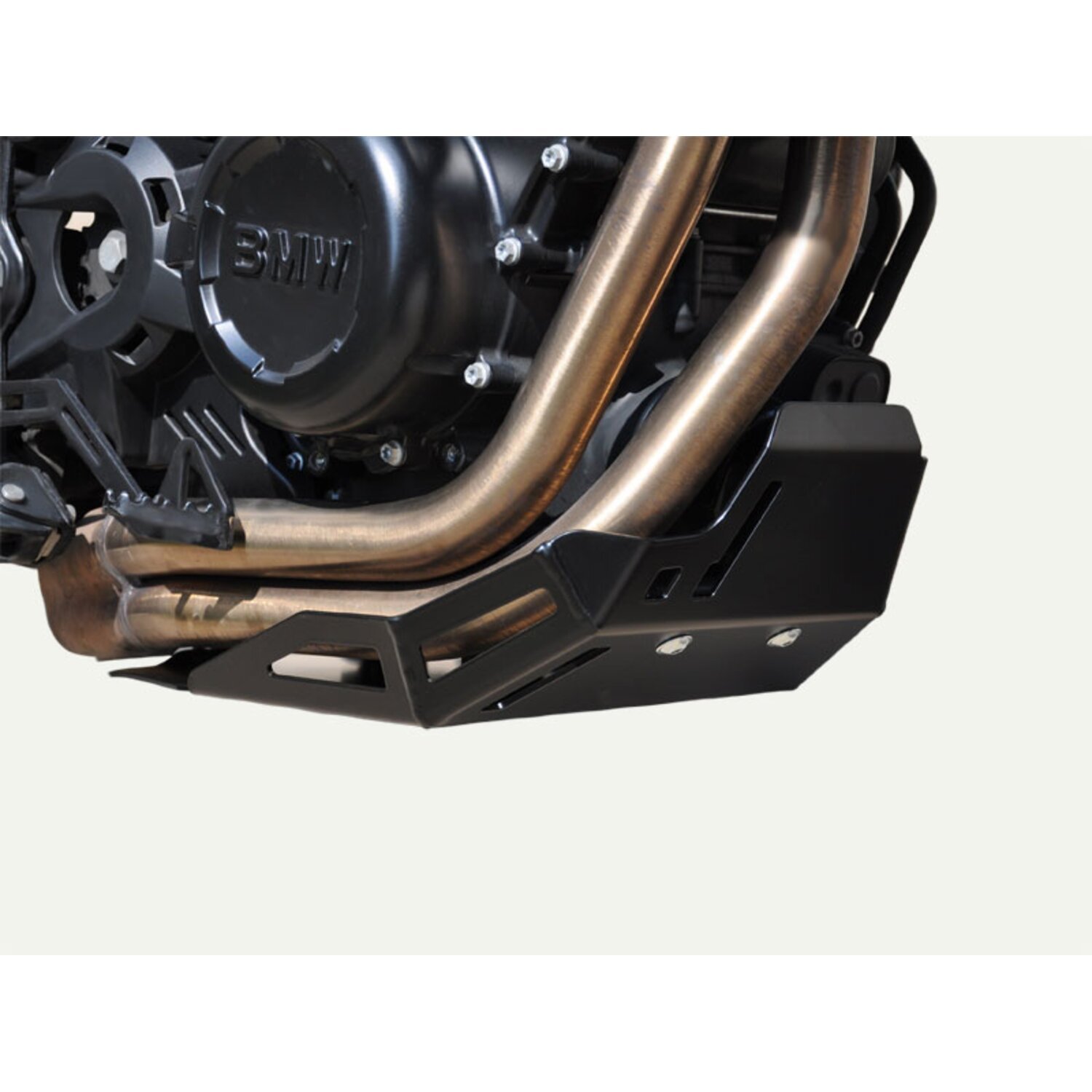 Zieger engine guard, Black, Matte