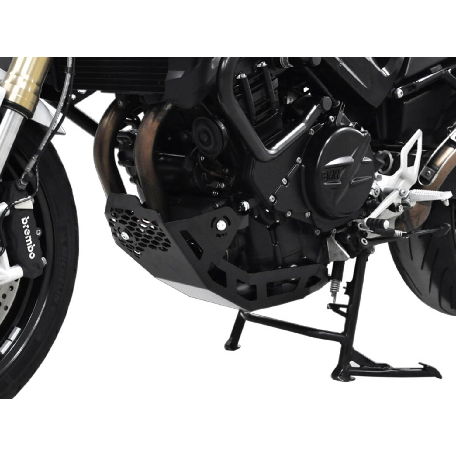 Zieger engine guard, Black, Matte